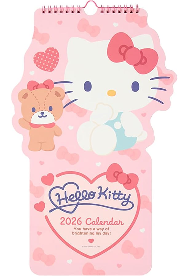 2025 ハローキティ 壁かけカレンダー ([カレンダー]) | 主婦と生活社