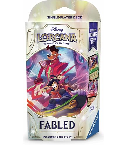 Amazon.co.jp: ディズニー ロルカナ TCG:Fabled - シングルプレイヤー