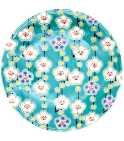 Amazon | 三ツ井為吉 九谷焼7号皿（深）花鳥 赤 | 北山堂 | 小皿