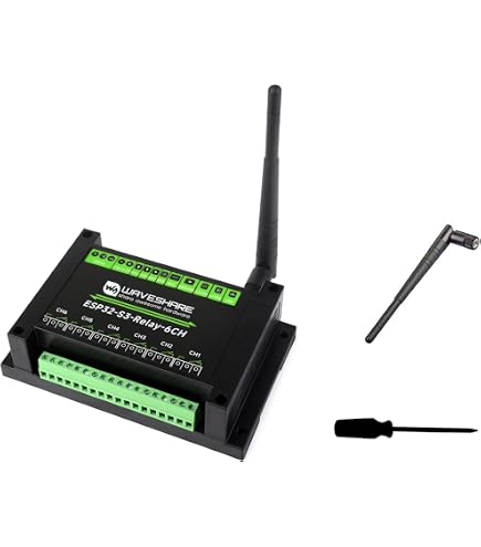 Carte Relais 4 Canaux ESP-32 - WiFi & Bluetooth BLE - Alimentation AC220V Ou DC5-30V - Pour Domotique Et Projets DIY