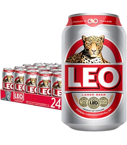 Amazon.co.jp: 【6本セット】 レオ Leo ラガー タイビール 缶 330ml×6