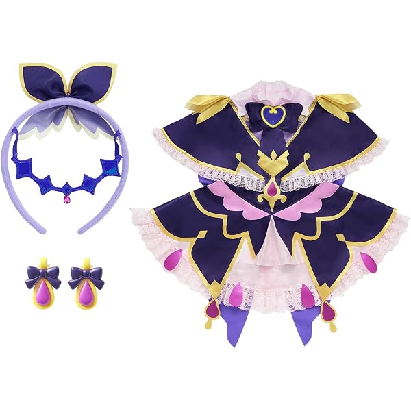 キュアアルカナシャドウ　120cmワンピース Amazon.co.jp: 名探偵プリ キュア なりきりワンピース（アルカナ
