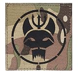 ワッペン屋Dongri ベルクロ ワッペン マジックテープ パッチ Navy Seals Team6 DEVGRU Poseidon Trident ミリタリー サバゲー A0466 (Type1)