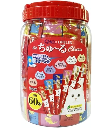 Amazon.co.jp: チャオ ちゅ～る まぐろセレクション 14g×100本入り（25