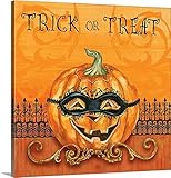 Gregory Gorhamプレミアムシックラップキャンバス壁アート印刷題名Jack O lantern 30" x 30" 2133264_24_30x30_none
