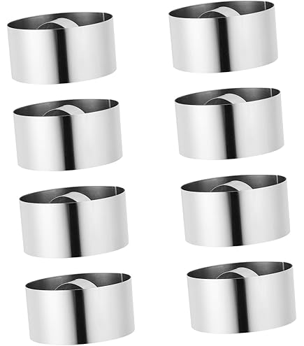 Amazon | 紙製イングリッシュマフィン型 / 8個 富澤商店