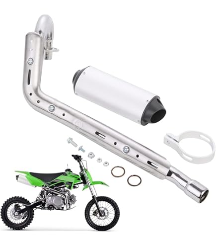 Complete Exhaust System For Apollo X15/X16/X18 125cc Dirt Bike