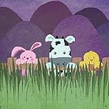 Green Leaf Art Farm Little Animals I Canvas Art [並行輸入品]