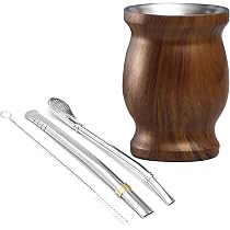 アルゼンチン製 マテ茶器セット ボンビージャ付き Amazon.co.jp: otoye【アルゼンチン製】マテ茶カップ ステンレス製