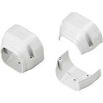 Amazon.co.jp: 因幡電工 配管化粧カバー スリムコーナー平面90° 平面90