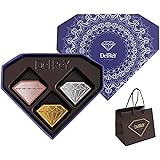 [ショップバッグ付属] デルレイ Delrey ダイヤモンドBOX3個入 バレンタイン 大人 可愛い 人気 プチギフト ギフト お菓子 (デルレイ, 1set)