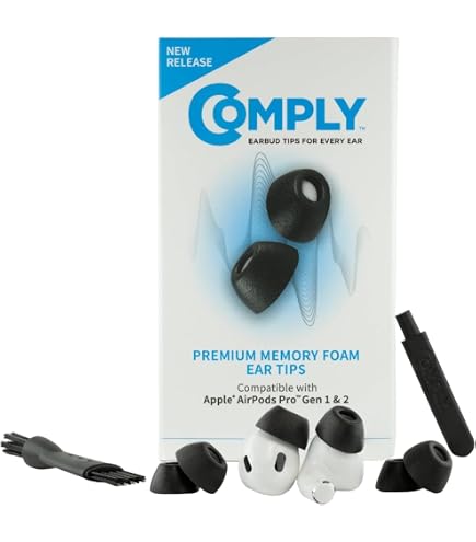 Amazon | Comply Foam プレミアム3.0フォームチップ Apple AirPods Pro