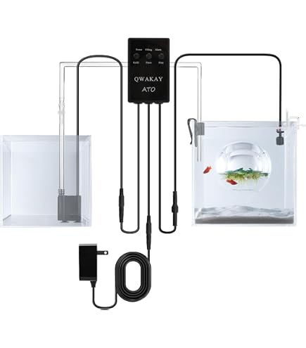 Amazon | 水槽水位コントローラ、スマートATOシステム、ポンプ付き
