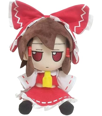 Amazon.co.jp: 特典缶バッジ付き 東方ぬいぐるみシリーズ 76 博麗靈夢