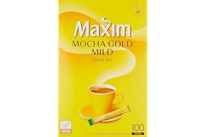 Dongseo Maxim Instant Coffee, Mocha, 100 Count