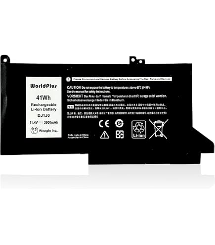 【人気商品】WorldPlus DJ1J0 バッテリー Dell Latitud Amazon.co.jp: WorldPlus DJ1J0 バッテリー Dell Latitude 7280 7290
