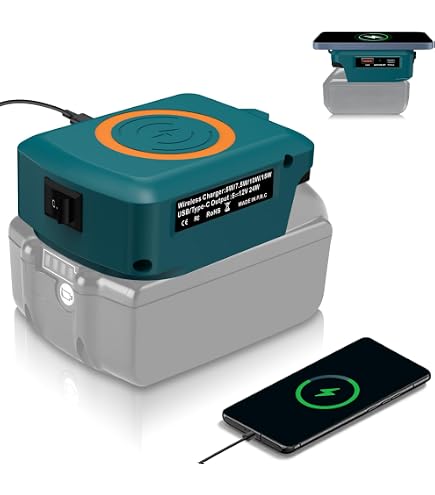 Amazon.co.jp: バッテリアダプタ マキタ18V専用 バッテリー互換充電