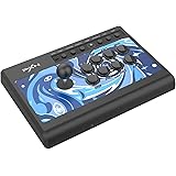 PXN 008 アーケードスティック ファイトスティック ジョイスティック ターボと緑軸メカニカルボタン付き ゲームコントローラー Xbox one、Xbox series s/x、PC、PS4、Switch、Android、PS3に適用