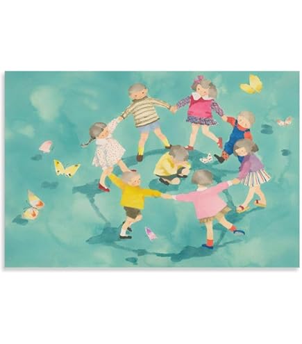 Amazon.co.jp: いわさきちひろ『母の日(色紙)』オフセット印刷 人物画