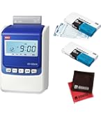 Amazon.co.jp: マックス タイムレコーダー 電波時計搭載 1日2回印字