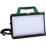 ハタヤ (HATAYA) LEDワークライト 屋外用 3800Lm 昼光色 5000K 3mコード付き 防雨型2Pプラグ付き 明るさ2段階切替式 グリーン LWY-45G