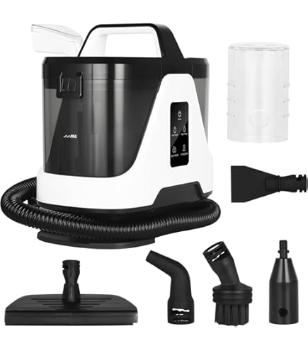 Amazon | 【100℃蒸気噴射×19000Pa吸引力】 スチーム式カーペット