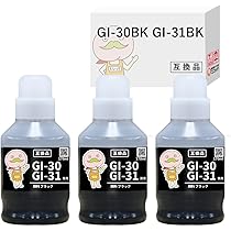 Amazon.co.jp: 【エコッテ】GI-31 GI-30 互換インクボトル 4色セット
