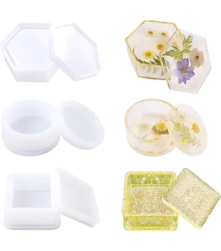 Amazon.co.jp: Koonafy 八角形トレイ シリコンモールド 容器