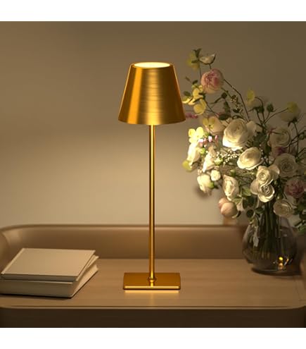 Amazon.co.jp: テーブルランプコードレス、コードレスLEDデスクランプ