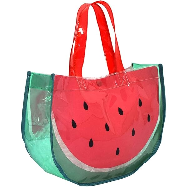 Amazon | アスナロ（バッグ） ビニールバッグ スイカ 子供 女の子
