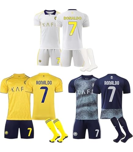 Amazon | 24-25 アル ナスルFC ホーム ロナウド ユニフォーム 背番号7