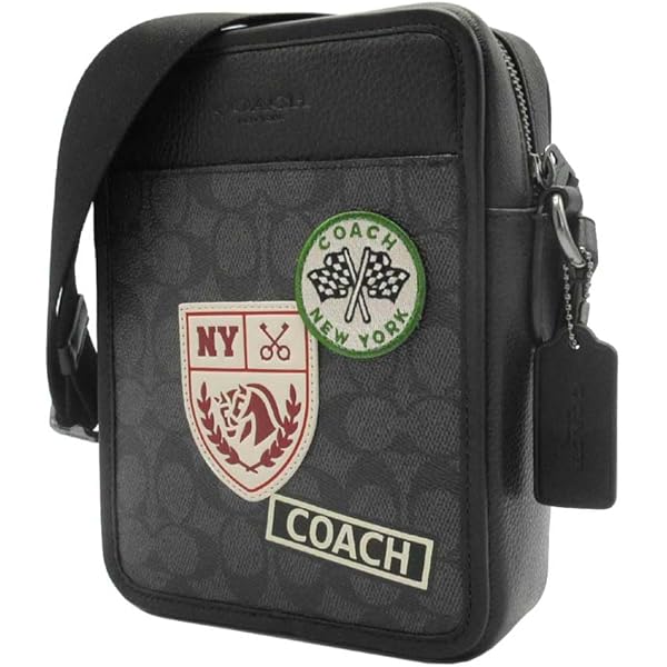 Amazon | コーチ バッグ COACH コーティングキャンバス レザー