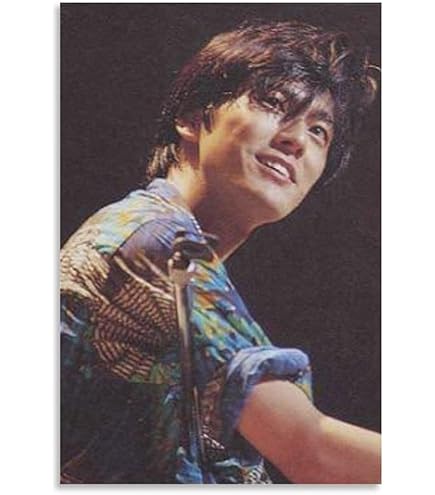 Amazon.co.jp: 尾崎豊おざきゆうたか日本歌手芸術ポスター 4 部屋飾り