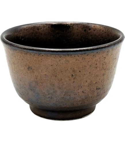 Amazon.co.jp: 京焼 清水焼 ぐい呑 木野窯 銹粉引 gks345 : ホーム