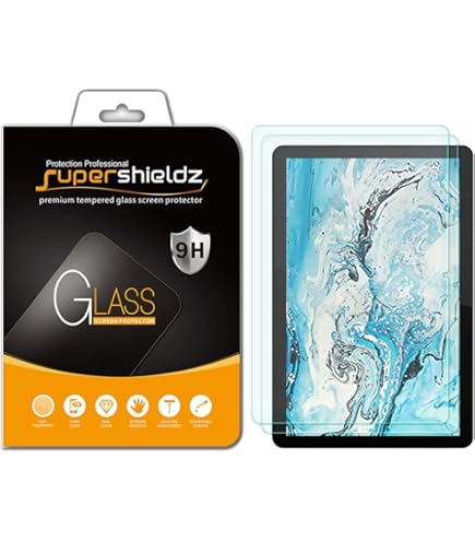 I-Tensodo 2-Pack Tempered Glass Screen Protector For Lenovo Tab P12 2023 & Idea Tab Pro 2025 - 12.7 Inch 9H Hardness, Anti-Fingerprint, Bubble-Free Installation