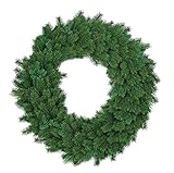 ホワイエ 造花 TNグリーンリースφ81cm 6e50034