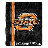 Oklahoma State Cowboys NCAA Sherpa Throw (ジャージーシリーズ) ( 50in X 60 In ) by Northwest