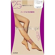 Amazon | [グンゼ] ストッキング 膝下 〈2足組〉Beauty Shape