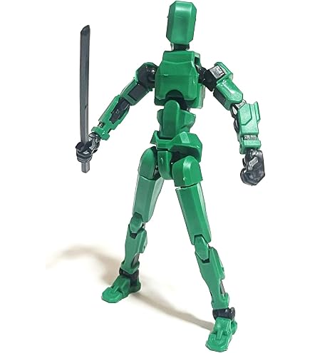 Amazon | 多関節ロボット、ロボットダミーアクションフィギュア 人形