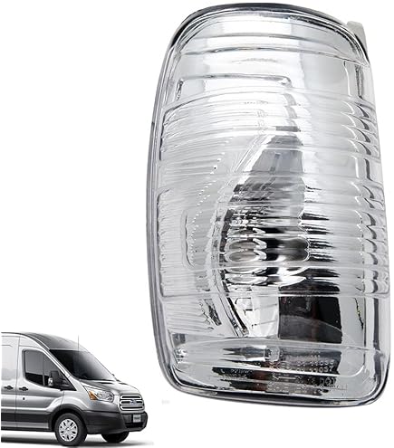 FOR FORD TRANSIT Mk8 Wing Mirror Indicator Lens Cover Left Right Set