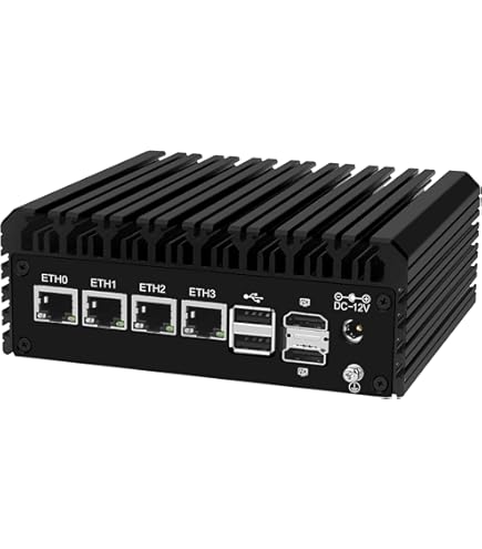 Amazon.co.jp: AIOPCWA ミニPC, 10GbE SFP+ LAN Micro Firewall