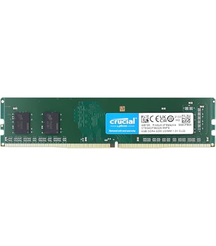 Amazon | Crucial デスクトップ用増設メモリ 8GB(8GBx1枚) DDR4 3200MT