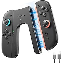 Amazon.co.jp: JSAUX 充電グリップ Switch 2に対応 ジョイコン2