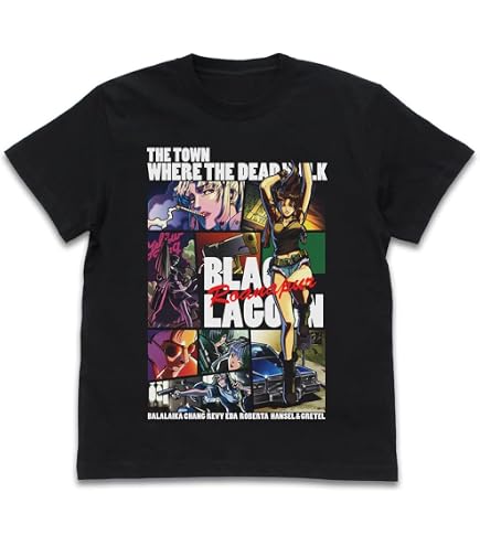 Amazon.co.jp: 【公式】コスパ ブラック・ラグーン レヴィ＆エダ T
