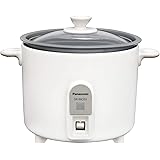 パナソニック 炊飯器 1.5合 1人用炊飯器 自動調理鍋 ミニクッカー ホワイト SR-MC03-W