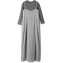 ミラオーウェン　ワンピース ☆美品☆ ミラオーウェン 七分袖 ロングワンピースブラック