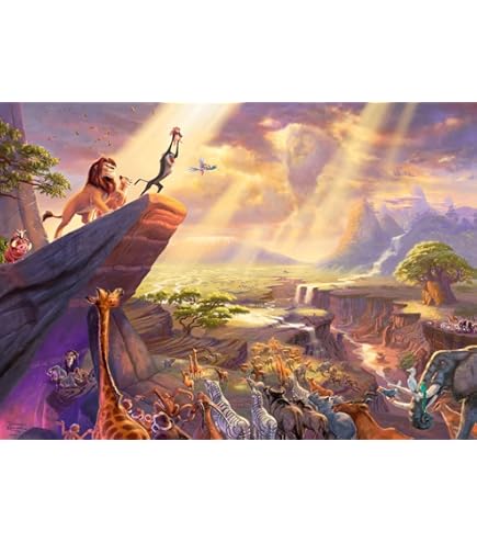 Amazon.co.jp: 1000ピース ラベンスバーガー ジグソーパズル ライオン