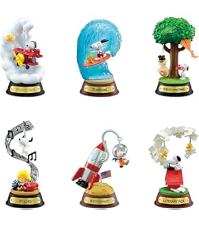 Amazon.co.jp: リーメント PEANUTS Snoopy's Garage BOX商品 全8種 8個