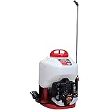 工進(KOSHIN) 背負い式 エンジン 動噴 タンク 10L ES-10C 2サイクル 混合 リコイル スタート カスケード ポンプ 消毒 防除 除草 縦型2頭口噴口、泡状除草噴口