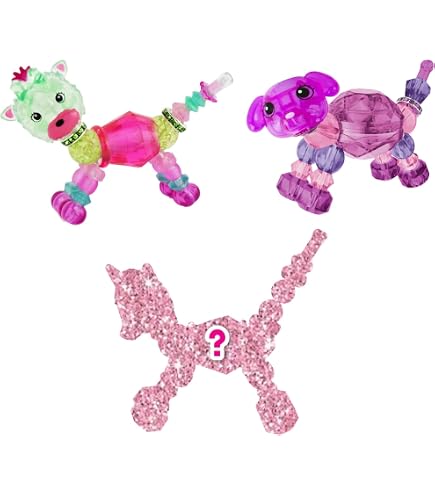 Twisty Petz 3-Pack Jewely Tiger & Cotton Honey Bear - Includes 3